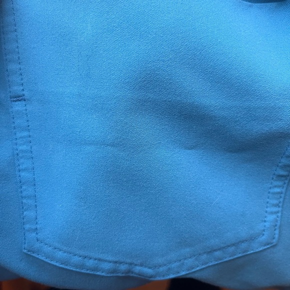 FIGS medium bright blue color XS top and Xs TAL bottom - Picture 3 of 3